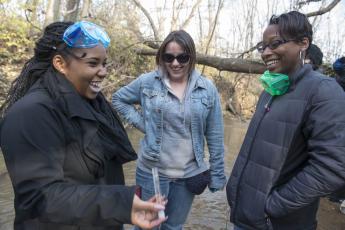 students in stream