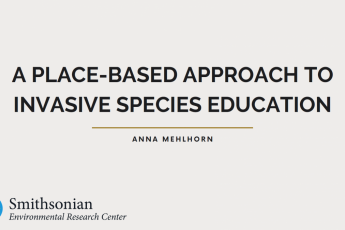 A Place-based Approach to Invasive Species Education pdf screenshot