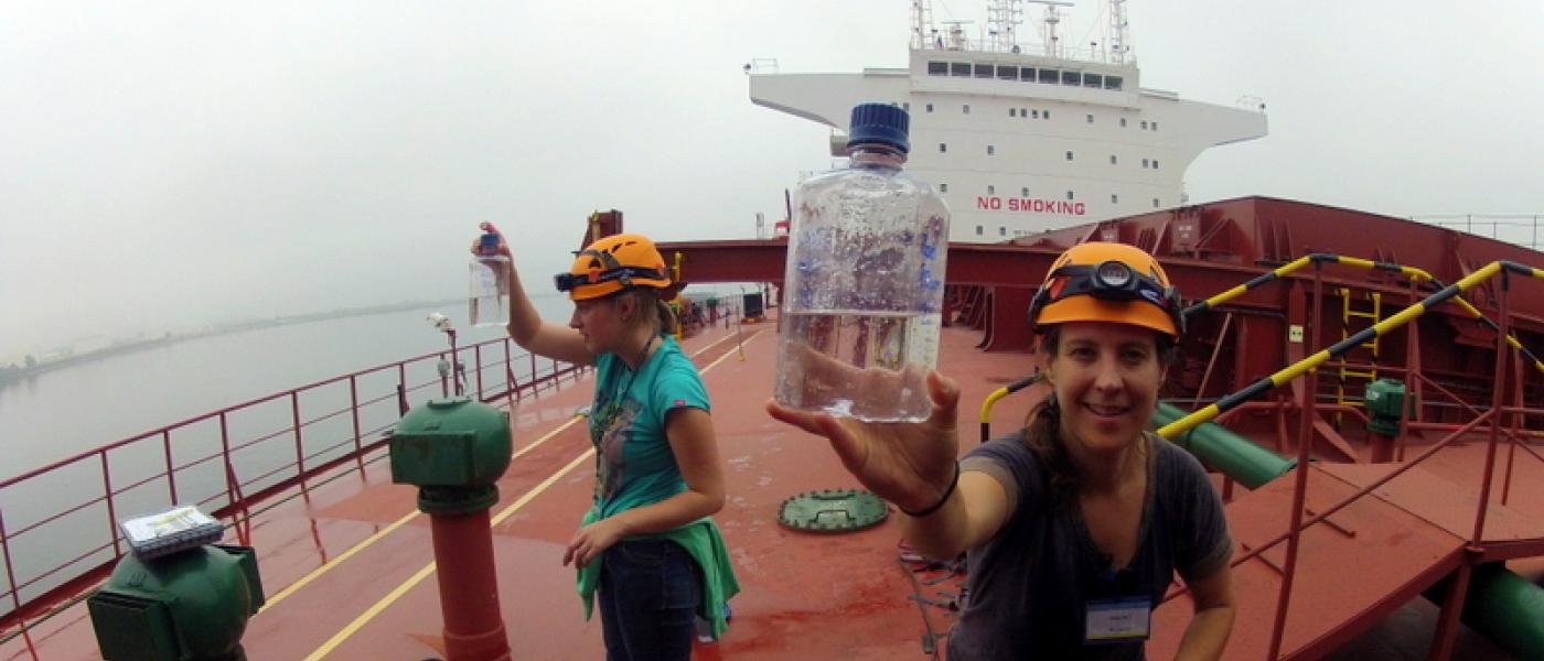 Ballast water sampling, Alaska