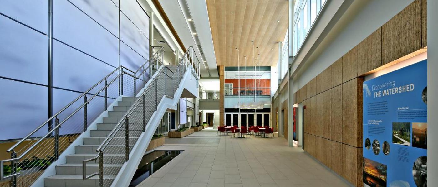 Charles McC. Mathias Lab interior first floor