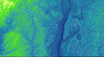 elevation and hydrology