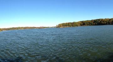 Fall at SERC dock